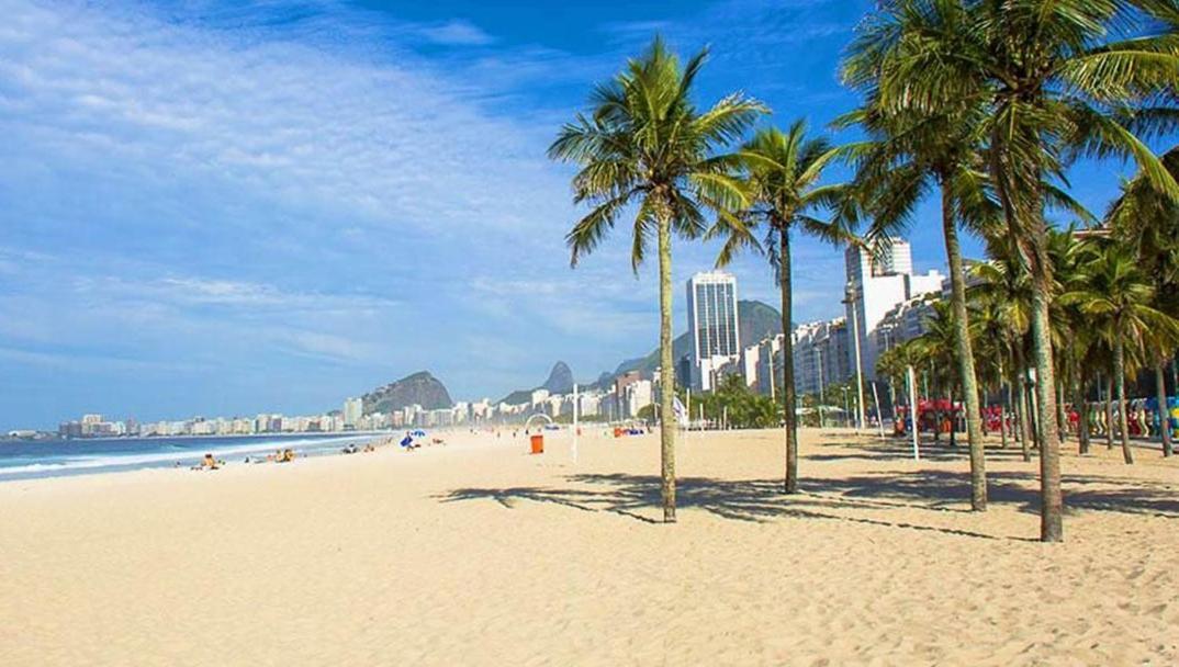 Апартаменты Apartamento Praia Leme Star Рио-де-Жанейро Экстерьер фото